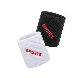 Cotton Sports Wristbands - High Absorbency Sweatbands for Basketball, Gym & Tennis  49110