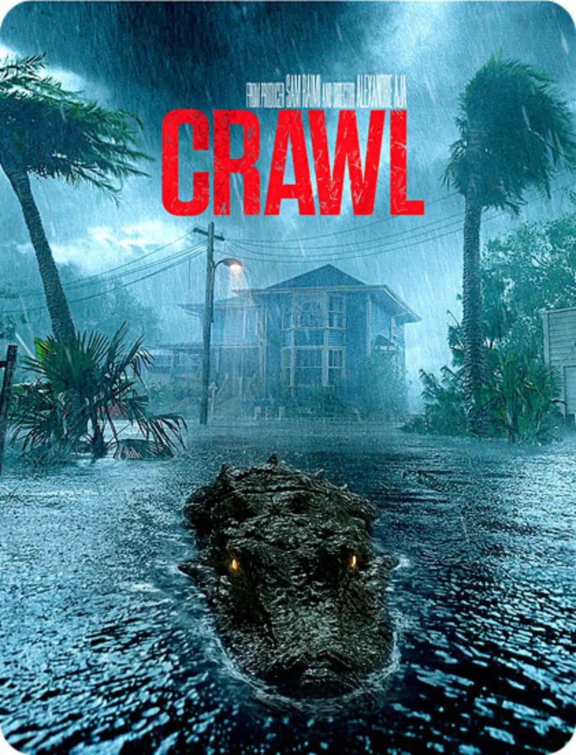 Crawl (Steelbook)  [4K ULTRA HD BLU-RAY MOVIE] 4K Mastering, Steelbook, Widescreen, Dolby