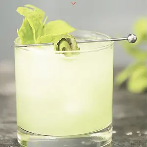 Stainless Steel Beverage Picks, Reusable Fruit & Appetizer Skewers for Drinks & Charcuterie Boards, Bar Party Must-Have, Small Gift for Friends