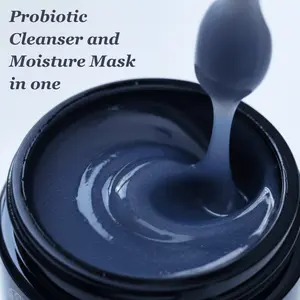 NILCEUTICA Blue Tansy Probiotic Cleansing Balm & Moisture Mask 3-in-1 Cleanser Exfoliator Moisturizer for Dry Sensitive Skin