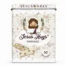 Jesus Hugs Bandages - 50 Sterile Adhesive Strips with 5 Designs -Jesus Kids Bandaids-, Latex-Free & Water Resistant, Safe for Children & Adults, 3.75" x 2.75" x 1" Size Aid Healthcare