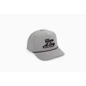 Have a Day Gray Rope Hat Have a Day Gray Rope Hat