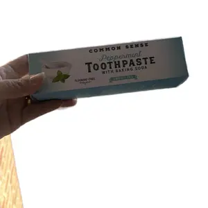 Common Sense Peppermint Toothpaste for Oral Care