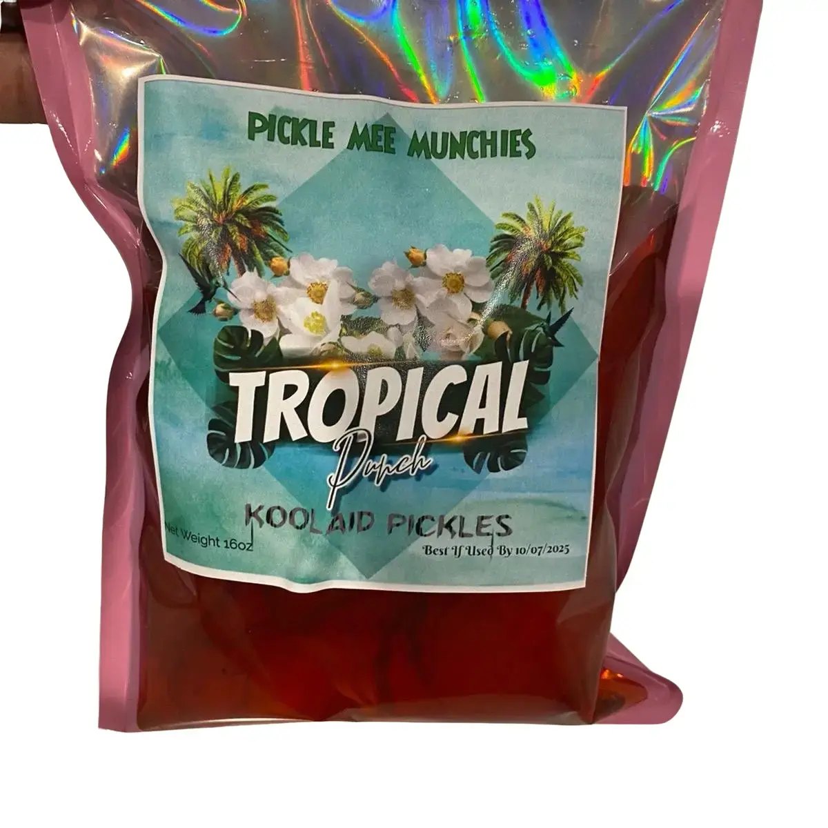 Tropical Punch Koolaid Pickles Snack Tropical Punch Koolaid Pickles Snack