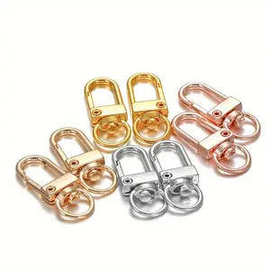 High-end women's handbags, dogskin clasps, rotating key chains, luggage hardware accessories, hook clasps, crab clasps