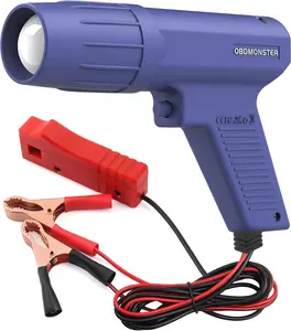 OBDResource N124 Professional Ignition Timing Light - 12V Inductive Petrol Engine Strobe Lamp for Cars, Motorcycles & Marine