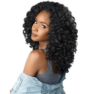 Sensationnel Instant Weave Curls Kinks & CO Synthetic Half Wig MONEY MAKER