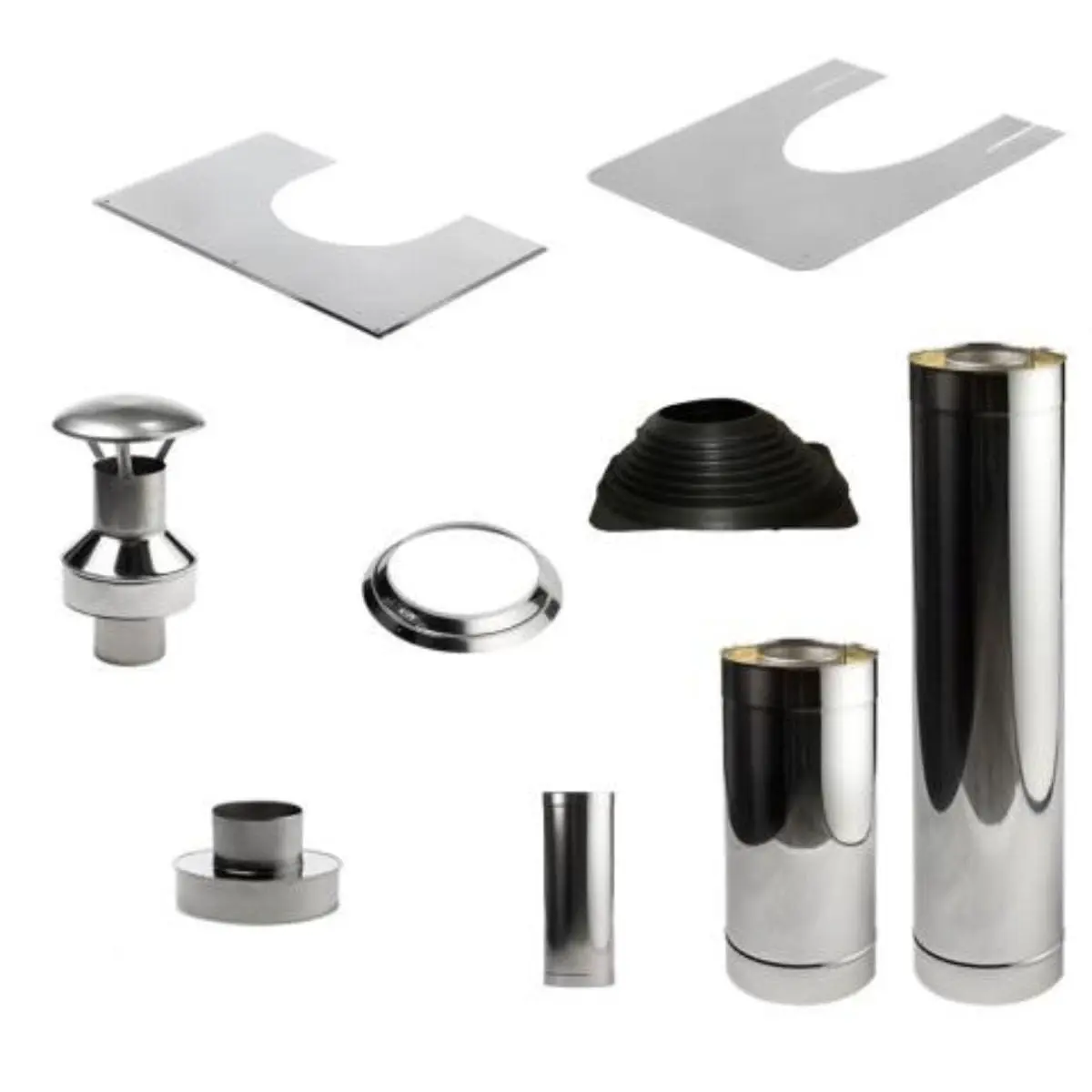 HUUM Sauna Wood Stove Barrel Chimney Kit