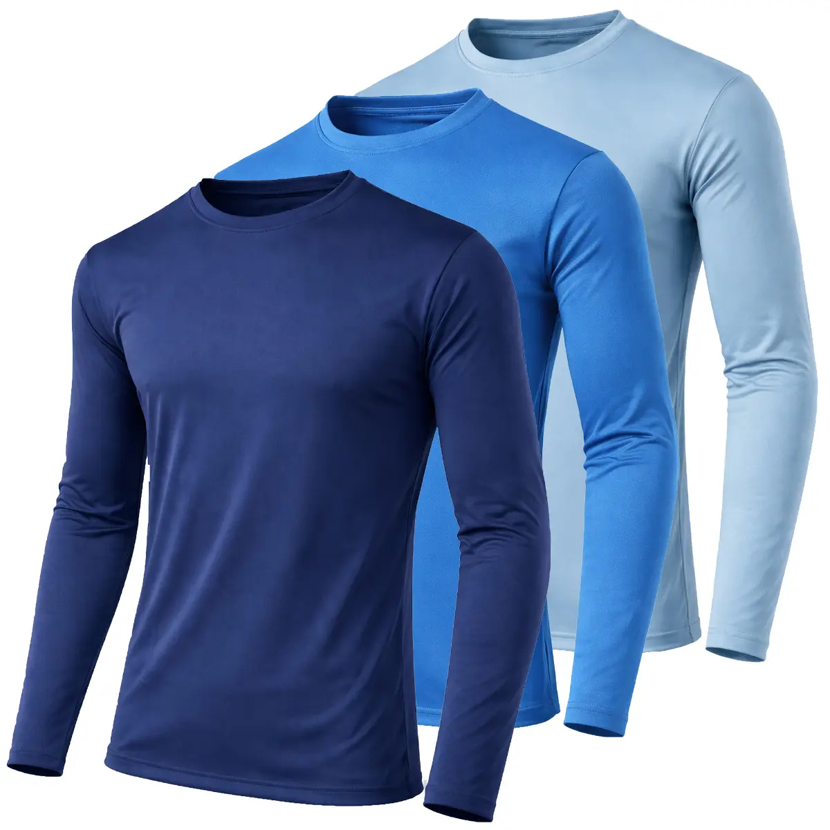 Navy-Medium Blue-Light Blue