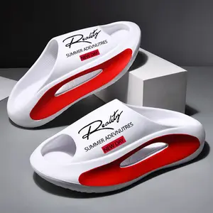 Reality 2026 Soccer Edition Recovery Slides | Men's Gameday Beach Sandals | Iconic Cloud-Like Bouncy Comfort | Anti-Slip Waterproof Lightweight Summer Shoes