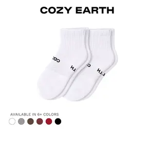 Essential Quarter Socks | Unisex, Comfortable, Breathable, Cushioned Footbed for All-Day Comfort | Available in 2, 4, 6, 8 Pack Cotton