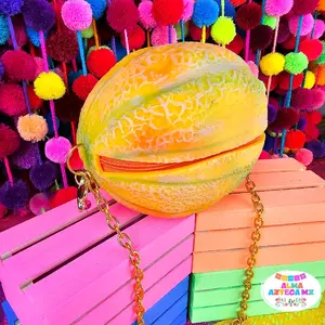 Cantaloupe Purse / Bolsa de Melon