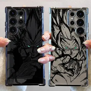 Anime D-ragon Vegeta TPU Soft Case for Samsung Galaxy S26 S25 S24 S23 S22 Ultra Plus Edge Shockproof Flexible Cover