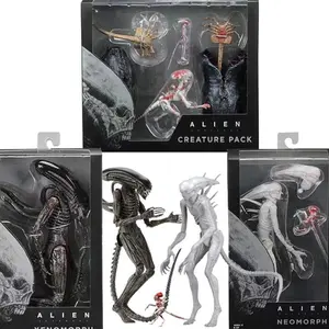NECA Alien Xenomorph Covenant Neomorph Creature Pack Action Figure PVC Alien Serie Collectible Model Toy Bookshelf Ornament Gift