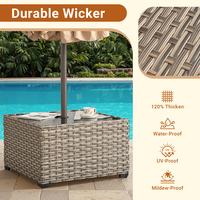 30" Square Umbrella Hold Table PAD