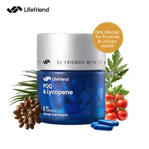 Lifefriend Prostate Supplement with Saw Palmetto & Taurine, Lycopene – Advanced DHT Blocker for Prostate Health & Urinary Flow – Reduce Nighttime Bathroom Trips, Support Men's Energy & Vitality – 60 Vegan Capsules, SpringStatements