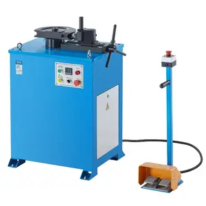 VEVOR Electric Tube Bending Machine, 1.5 KW Electric Tube Bender for 5/8 to 1-1/2 inch Pipes, Pipe Bender Machine with 5 Set Dies, Manual Auto Modes and 180 Max Bending Angle (220V 60Hz 3-Phase)