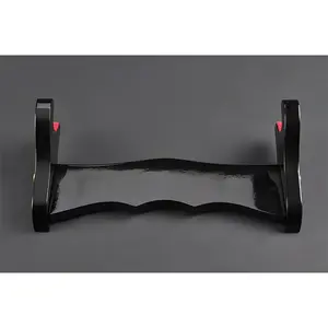 1-Tier Sword Display Stand | Black Piano Lacquer | wall-mounted