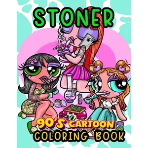 Stoner Coloring Book: Unique Trippy Psychedelic Colouring Pages for Adults --  Barbara Well - Paperback
