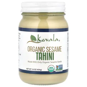Kevala Organic Sesame Tahini, 16 oz (454 g)