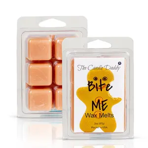 Bite Me - Gingerbread Christmas Cookie Scented Wax Melt - 1 Pack - 2 Ounces - 6 Cubes