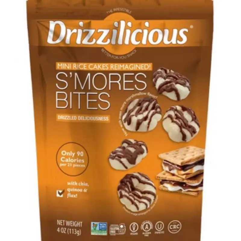 Drizzilicious S'mores Drizzled Mini Rice Cake - 4oz