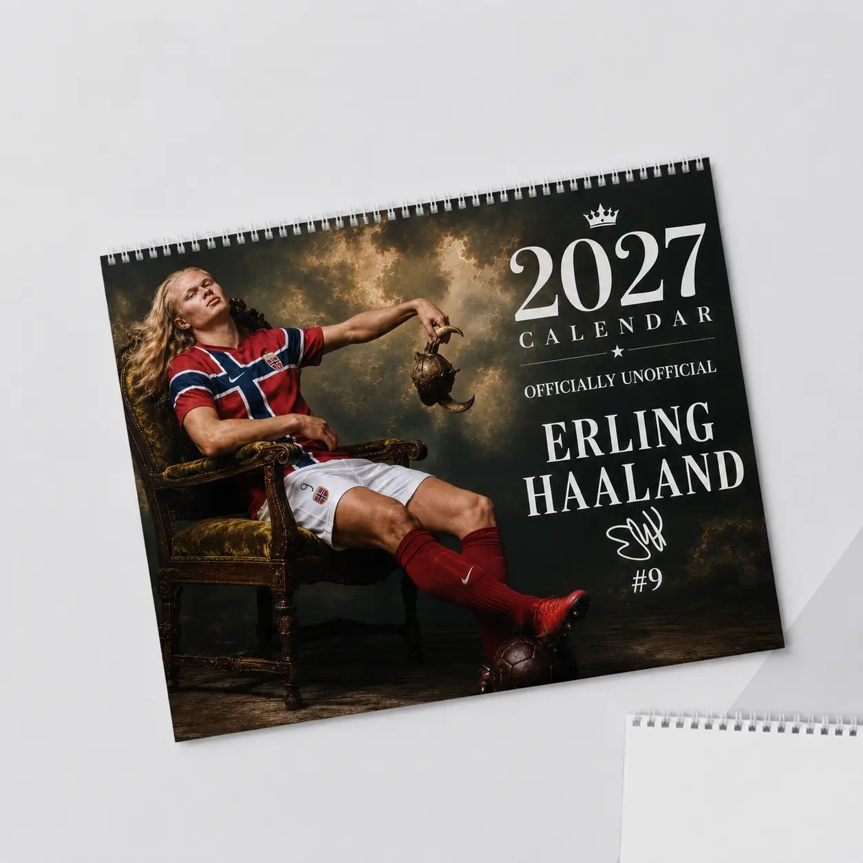 2026-2027 Erling Haaland Fan Calendar – Premium Wall Calendar for Football Lovers