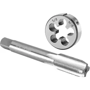 5/8"-18 UNF Tap and  Set, 5/8 x 18 UNF Machine Thread Tap and Round  Right Hand