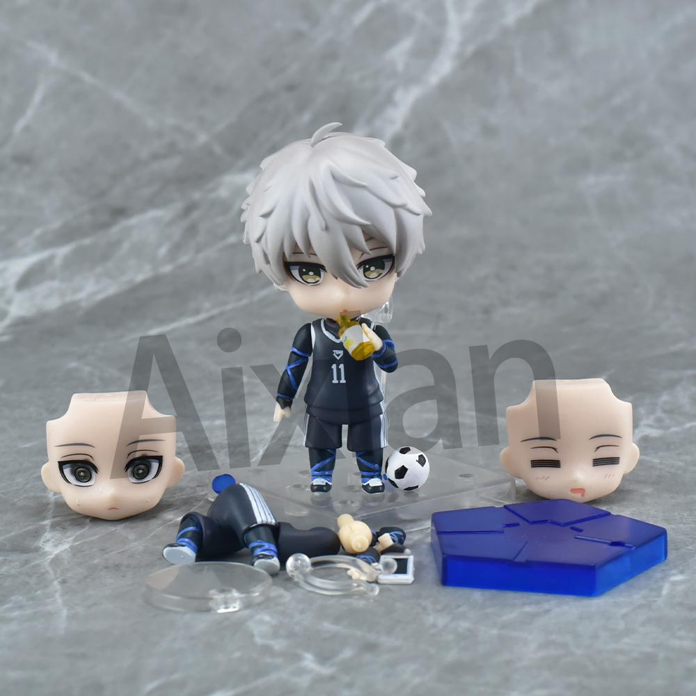 Aixlan #2326 Mikage Reo #2327 Rin Itoshi #1998 Isagi Yoichi PVC Action Figure BLUE LOCK Amine Christmas Gift Collectible Toys