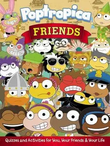USED-Friends: Quizzes and Activities for You, Your Friends, and Your Life (Poptropica) by Tracey West (Paperback)