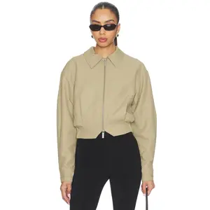 With Jean Fred Jacket in Beige With Jean Fred Jacket in Beige