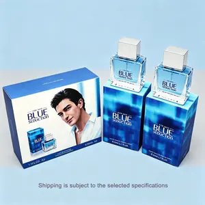 50ML Men's Perfume, Musk Lemon Fruit Scent, Fresh Long-Lasting Fragrance, Premium Quality Eau De Toilette, Gift Box Set, Perfect Souvenir