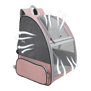 Pet Carrier Backpack, Animal Carrier, Portable Breathable Mesh Pet Carrier Bag, Pet Travel Bag for Small Dogs & Cats, Pet Supplies for Outdoor Travel