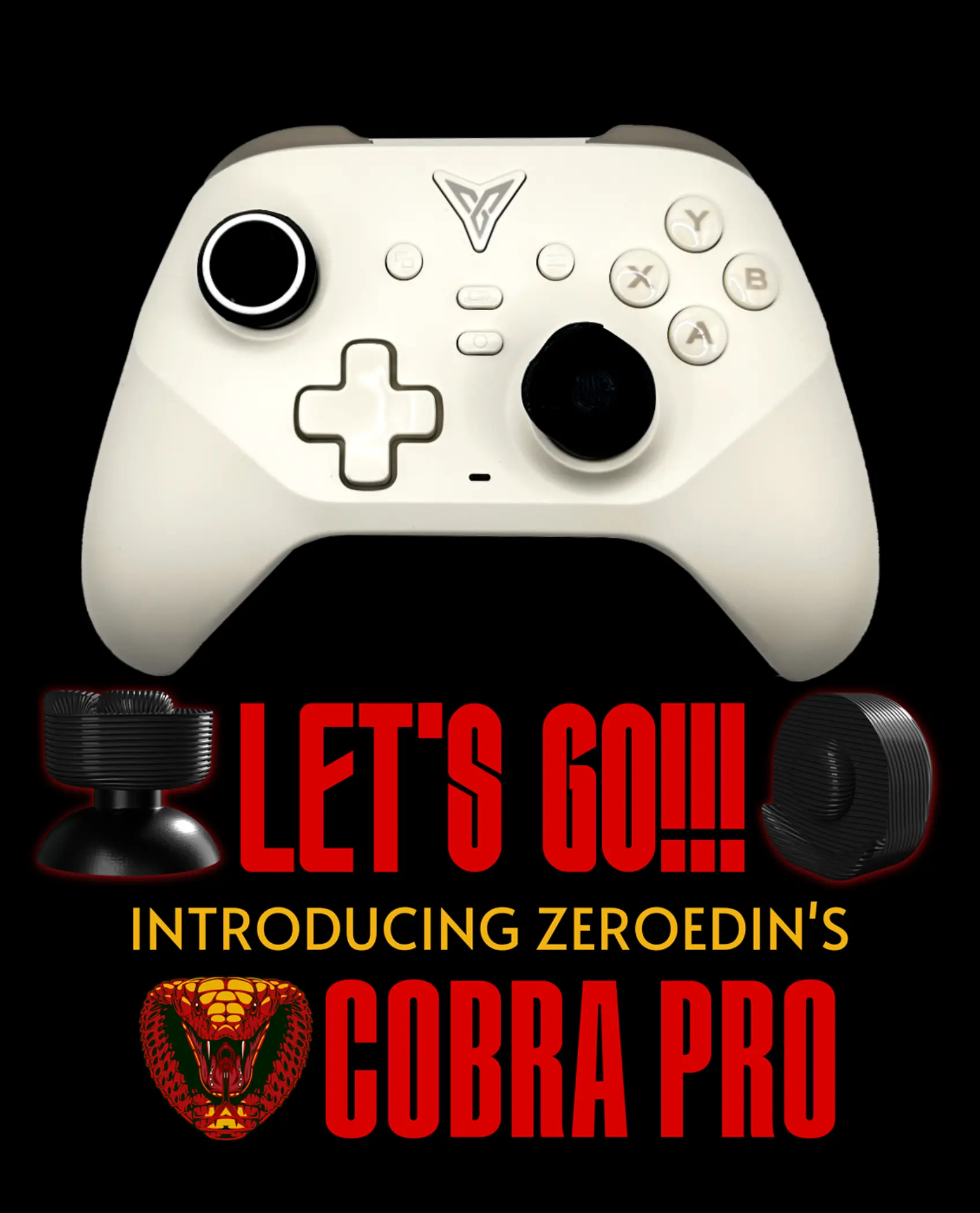 FLYDIGI (2020-2025) Compatible Cobra Pro Thumbsticks
