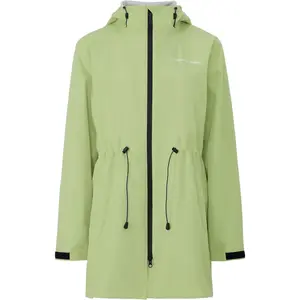 Windbreaker Jacket Women Lightweight Rain Jacket With Hood Mesh Lined Waterproof Long Trench Coat