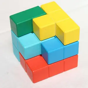 480 Ways to Spell Soma Cubes - 7pcs Geometric Magic Cubes Unlock Endless Shapes - Birthday Gift