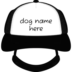 Custom Dog Name Foam Trucker Hat | Personalized Pet Name Cap