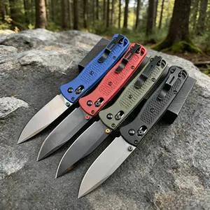 H535 high-quality, lightweight, and quick-opening folding knife featuring a non-slip handle and a sturdy blade. It opens smoothly with one hand, making it ideal for camping, everyday use, and outdoor carry.