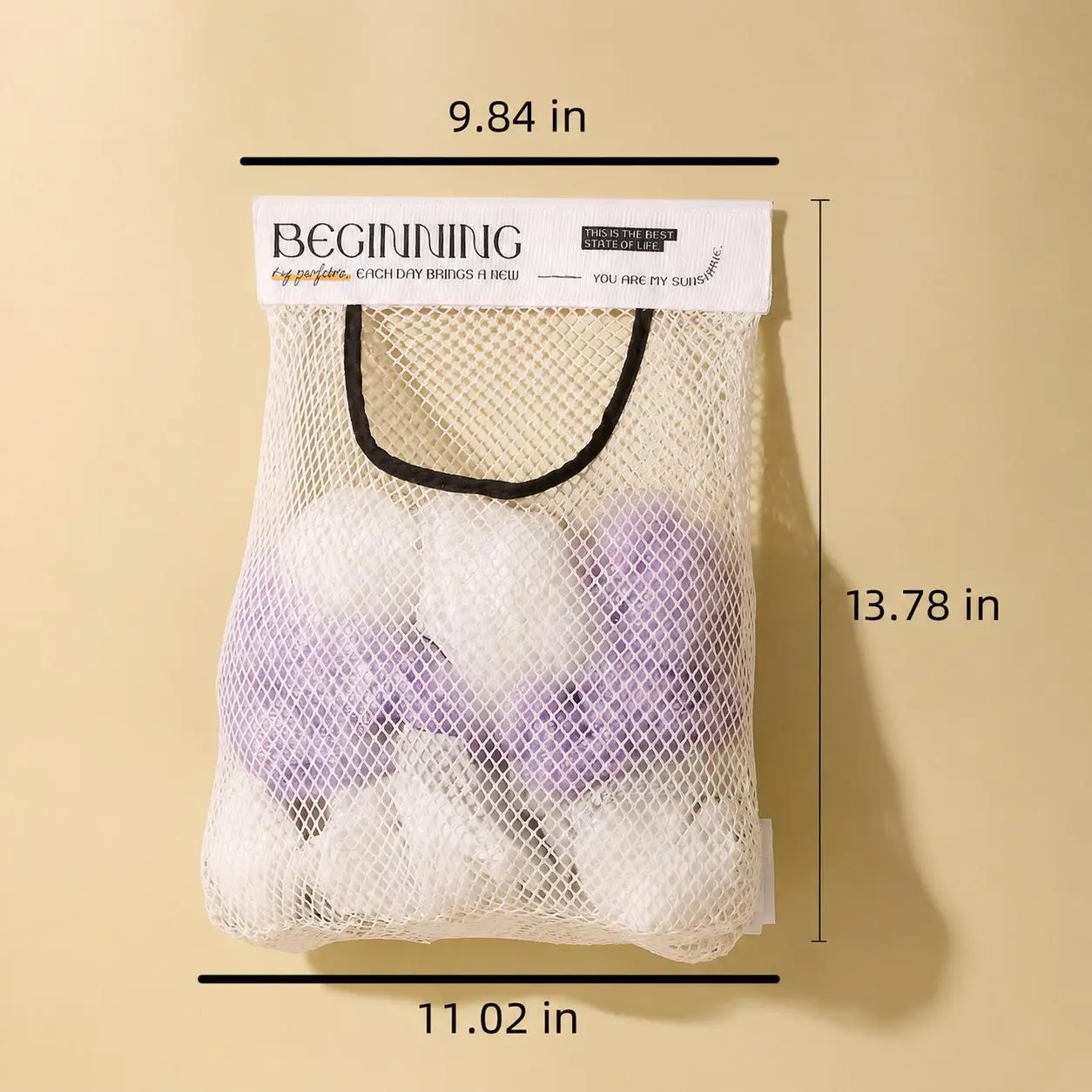 10 Pcs【Large Capacity Mesh Storage Bags】