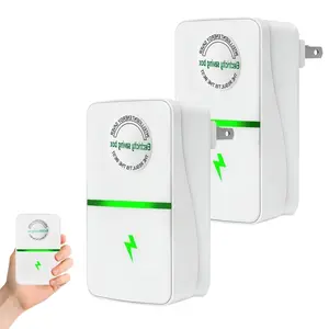 2026 New Power Plug Pro Energy Saver Updated Stop Watt Smart Power Factor Saver Plug-In Voltage Stabilizer Surge Protector Flame Retardant Energy Saving Box for Home AC Refrigerator Office Appliances