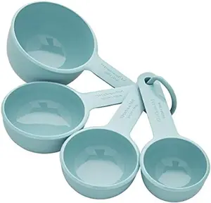 KitchenAid Measuring Cups, Set Of 4, Aqua Sky