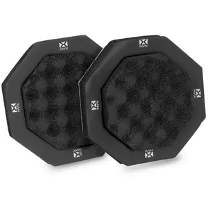 FRING65 Universal 6.5" or 6.75" Self-Adhesive Foam Speaker Baffle Ring Kit (Pack of 2)