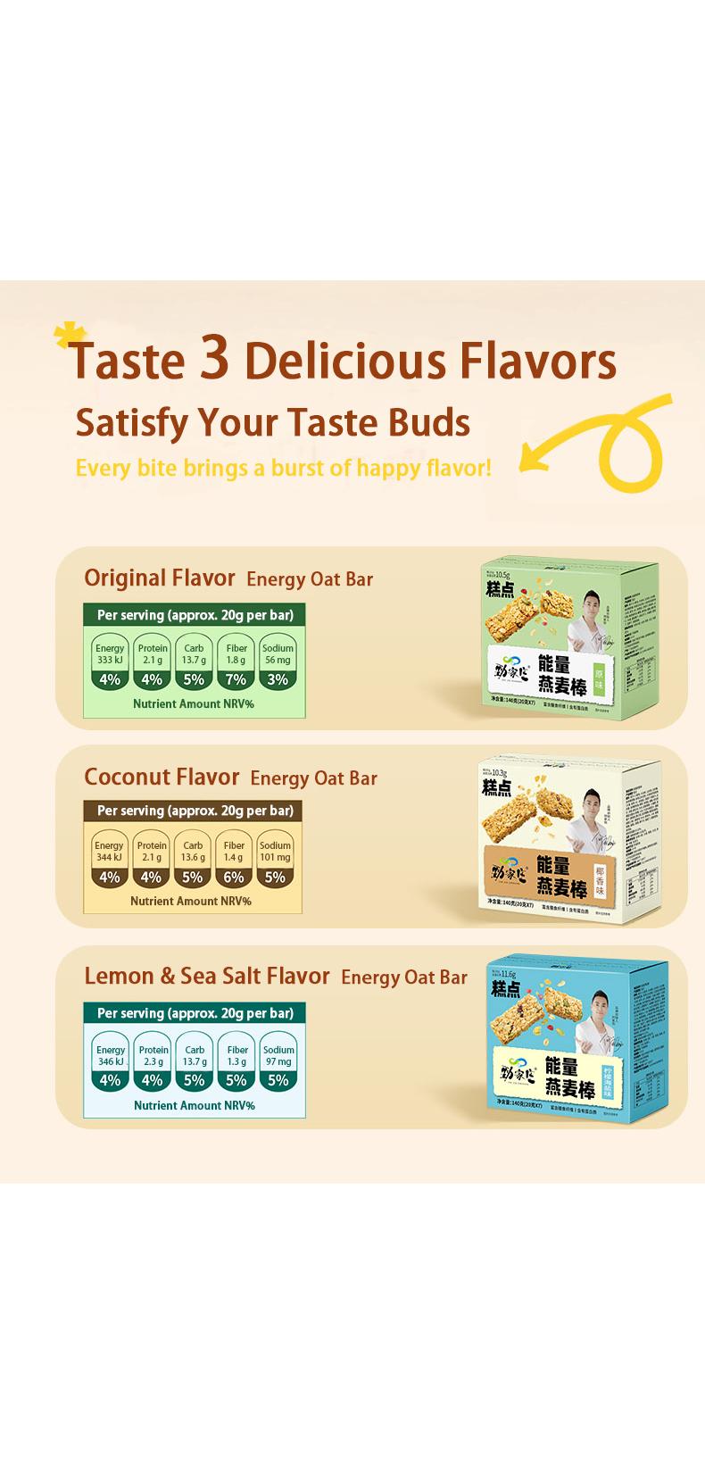 Energy Oat Bar - Perfect Snack for On-the-Go Energy Boost