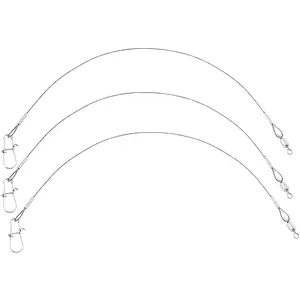 Eagle Claw Fishing Heavy Duty 6" Wire Leaders 3-Pack