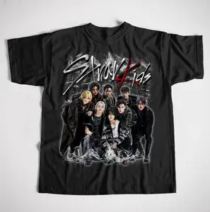 Retro style 90s Bootleg Style Straykid Tee, Vintage Stray Kid T-shirt, Straykid Gifts For Man And Women Unisex T-Shirt