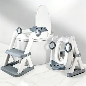 Potty Training Seat for Toddlers, Upgrade 2 in 1 Toilet Seat with Splash Guard & Anti-Slip Step Stool, Kids Potty Trainer for Boys & Girls, Toddler Toilet Trainer, Baby Potty Chair