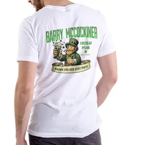 BARRY MCCOCKINER IRISH PUB – Funny Name Unisex Cotton T-Shirt (Men & Women)1LInyx shop