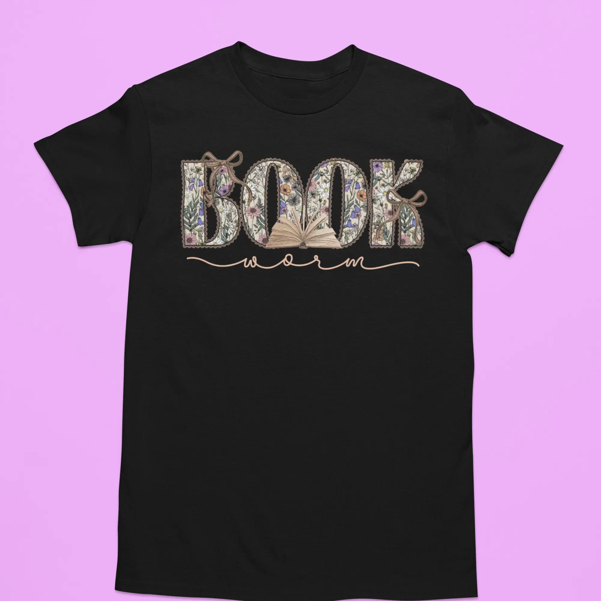 Book Worm Tshirt design