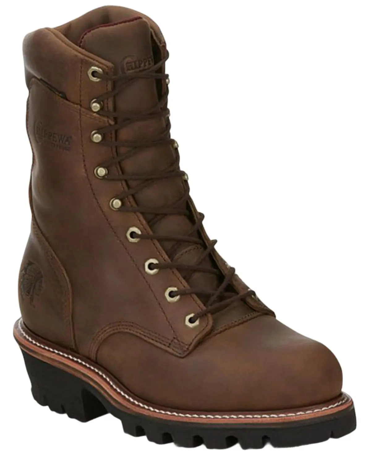 Chippewa Men's Men'S Lace-Up Waterproof Logger Work Boot Steel Toe - 59407