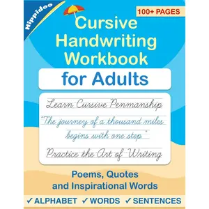 Cursive handwriting workbook for Adults: Learn to write in Cursive, Improve your writing skills & practice penmanship for adults (Master Print and Cursive Writing Penmanship for Adults) Paperback – May 27, 2020